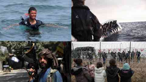  2021 was marked by increasingly deadly Mediterranean crossings, the Taliban coming to power in Afghanistan and an influx of migrants at the EU's eastern borders | Photo: InfoMigrants 