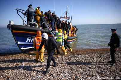 From file: Migrants rescued while crossing the English Channel, in Dungeness, Britain, March 15, 2022 | Photo: Henry Nicholls /Reuters