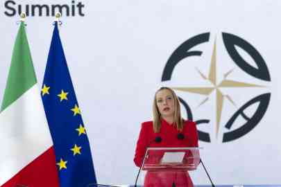 Italian Premier Giorgia Meloni speaking at the 160th anniversary of the Italian Coast Guard, Rome, September 11, 2025 | Photo: Massimo Percossi / ANSA