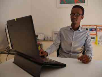 Suleiman Ali just finished a training program at the Geeks Academy