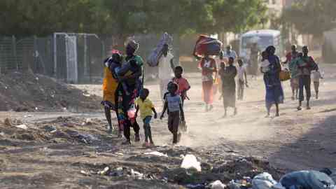 Thousands have been displaced in recent days as fighting continues | Photo: AFP