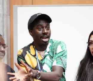 Seedy Saidykhan is passionate about sharing information for migrants | Photo: private