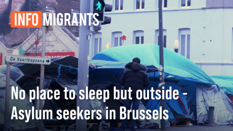 InfoMigrants reported from Brussels on January 24, 2023 | Credit: InfoMigrants