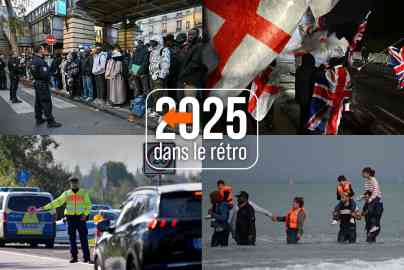 L'année 2025 a été marquée par un durcissement de la politique migratoire en Europe. Crédit : InfoMigrants