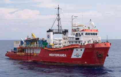 File photo: The ship Mediterranea | Photo: Mediterranea Saving Humans