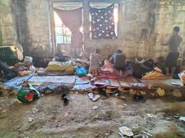 File photo: Migrants in the Silos of Trieste that were cleared last June | Photo: Mauro Zocchi / ANSA
