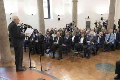 President Sergio Mattarella at the orientation for migrants event held at the cultural foundation Ambrosianeum, Milan, October 14 2024 | Photo: Francesco Ammendola / ANSA / Press Office Quirinale (President's Office)
