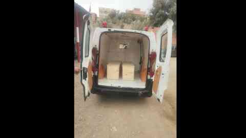 These coffins contain two of the bodies of the migrants found at the Moroccan-Algerian border in December 2025 | Photo: Private 