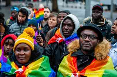 File photo: Pro-LGBT protesters in The Hague |  Photo: picture-alliance/Romy Arroyo Fernandez/NurPhoto