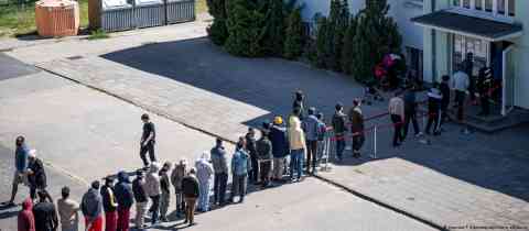 Germany continued to receive the highest number of asylum applications in the EU+ by far with 334,000, according to the EUAA
| Photo: Hannes P Albert/dpa/picture alliance