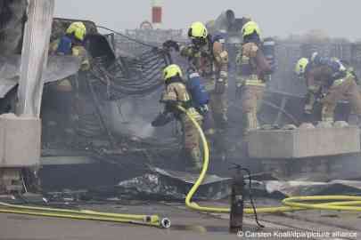 Firefighters at Berlin Tegel airport, March 12, 2024 | Photo: Picture-alliance