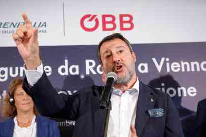 File photo: Italy's minister of Transport and Infrastructure Matteo Salvini | Photo: Giuseppe Lami / ANSA