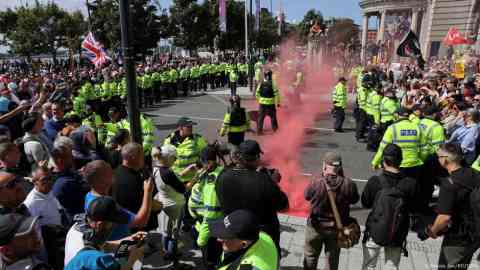 Liverpool is one of several British cities which has been rocked by racist riots | Photos: Belinda Jiao/REUTERS