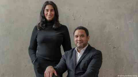 Co-publishers Martina Rink and Simon Usifo | Photo: Sammy Hart/Eden Verlag