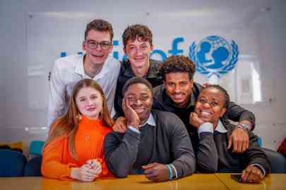 The event organized by UNICEF in Rome provided an opportunity for young people with a migrant background in Italy to raise their concerns to governmental institutions | Photo: UNICEF/ANICITO/2025
        