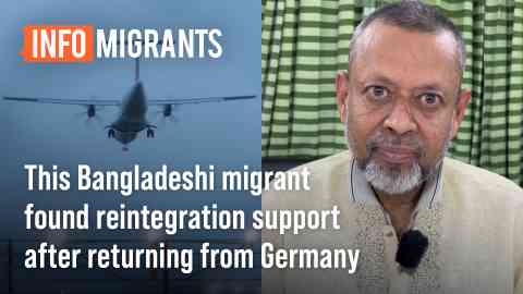 Bangladeshi Abdul Alim is one of around 86,000 
migrants who returned from
different countries to
Bangladesh in 2023 | Photo: BRAC/InfoMigrants