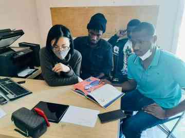 Learning Italian is essential to get the requisite school certificates and to get on to a training course | Photo: Micol Liardo / Iride Cooperative