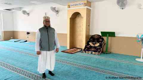 Mizanur Rahaman is originally from Bangladesh, but has been living and working in Monfalcone since 2014 | Photo: Arafatul Islam / InfoMigrants