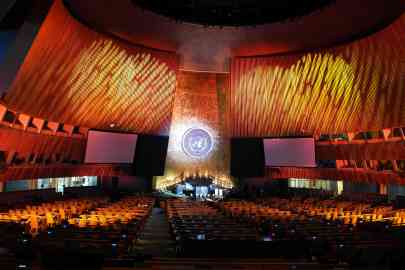 At the UN General Assembly, IOM calls for migration to be placed at the core of global priorities | Photo: IOM/ANTOINE LEMONNIER