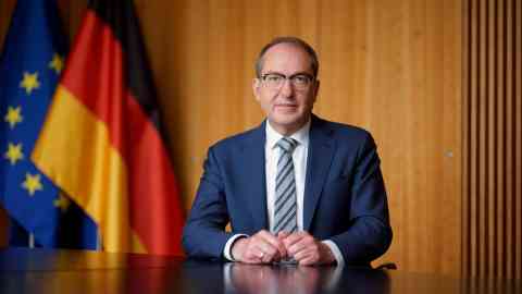 Germany's Interior Minister Alexander Dobrindt (CSU) has been pushing for stricter asylum regulations since he took power in May 2025 | Photo: Henning Schacht / German Interior Ministry Press Office (www.bmi.bund.de)