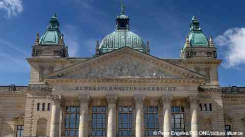 File photo: Federal Administrative Court, Leipzig, Saxony, Germany | Photo: Peter Engelke/PIC ONE/picture alliance