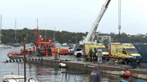 Emergency teams deployed in Mallorca to search for migrants missing in the shipwreck on Wednesday off the Balearic Islands | Photo: Gori Vicens Julià via ANSA