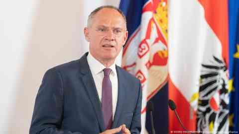 Austria's interior minister Gerhard Karner has urged the EU to consider repatriations to Syria and Afghanistan | Photo: Georg Hochmuth/APA/picturedesk/picture-alliance