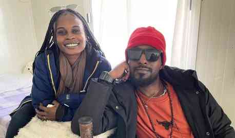 Mohamed and Israa in their camp container at the Mavrovouni camp, in Lesbos, in January 2022 | Photo: InfoMigrants