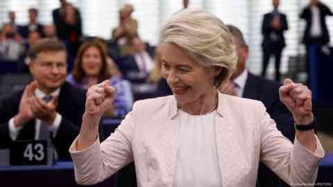 Ursula von der Leyen will serve as European Commission President for another five years | Photo: Johanna Geron/REUTERS