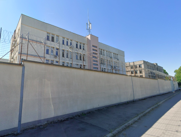 The Busmantsi migrant detention center | Source: A screen shot from Google Maps