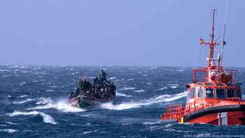 El Hierro expects to see more migrants from September to October | Photo: María Ximena Borrazás Cataldo/Antonio Sempere/DW