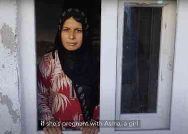 One of the images of the campaign for the return home of Syrian refugees | Source: via ANSA
