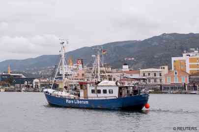 From file: The rescue vessel of the NGO Mare Liberum at the port of Mytilene on Lesbos, March 5, 2020 | Photo: Mare Liberum/Handout via Reuters