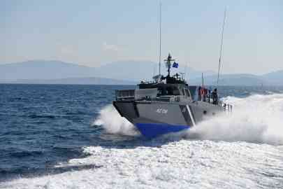 File photo: Greek authorities monitor activity in the Aegean and Mediterranean Seas with the help of Frontex | Source: Hellenic Coast Guard Press Office