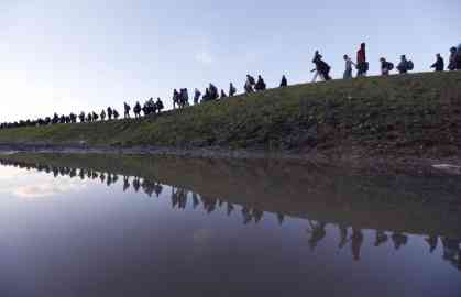 Droughts and other weather-related disasters will presumably lead to a rise in the number of 'environmental migrants'