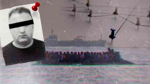 Idrees G., suspected of organising the small boat crossing that left seven dead on August 12, 2023, will go on trial in Paris on November 4, 2025 | Photo: France Médias Monde graphic studio 