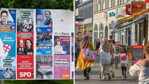 The AfD party is wooing those with an immigrant background, but the uptake of their message is mixed | Photo: picture alliance