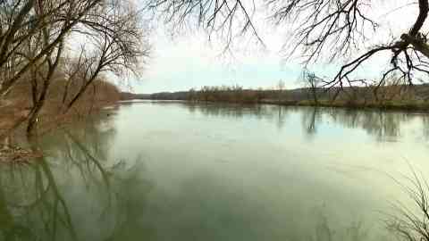 A still from an APTN report about the boat capsizing on the Una River in Croatia, not far from the Bosnian border | Source: APTN Screenshot