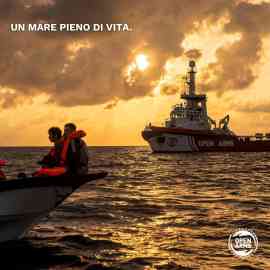 File photo: A Facebook post from the Spanish NGO Open Arms stating 'A sea full of life' | Source: Open Arms NGO Facebook