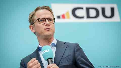 CDU General Secretary Carsten Linnemann presented his party's draft manifesto | Photo: Kay Nietfeld/dpa/picture alliance