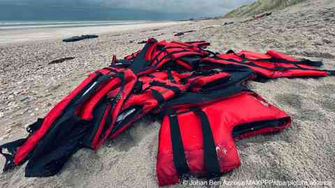 File photo: Asylum seekers who had arrived in the UK are on hunger strike protesting their deportation to France | Photo: Johan Ben Azzouz / MAXPPP / dpa  / picture alliance