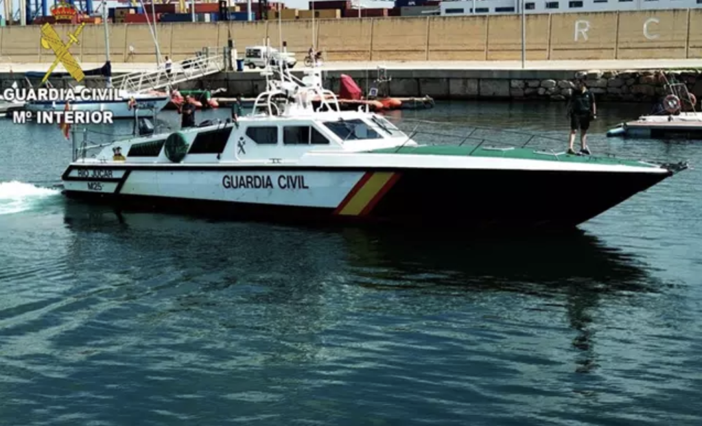 File Photo: Spanish authorities have launched a murder investigation after the bodies of several migrants with bound hands and feet were found in Mediterranean waters Photo: .AUGC Guardia Civil, Spain