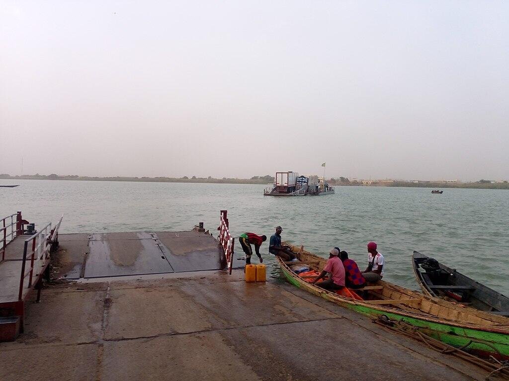 Wikimedia Commons CC BY-SA 4.0 Lyfengine | Une jetée à Rosso, côté Mauritanien de la frontière avec le Sénégal sur le fleuve Sénégal (image d'illustration).