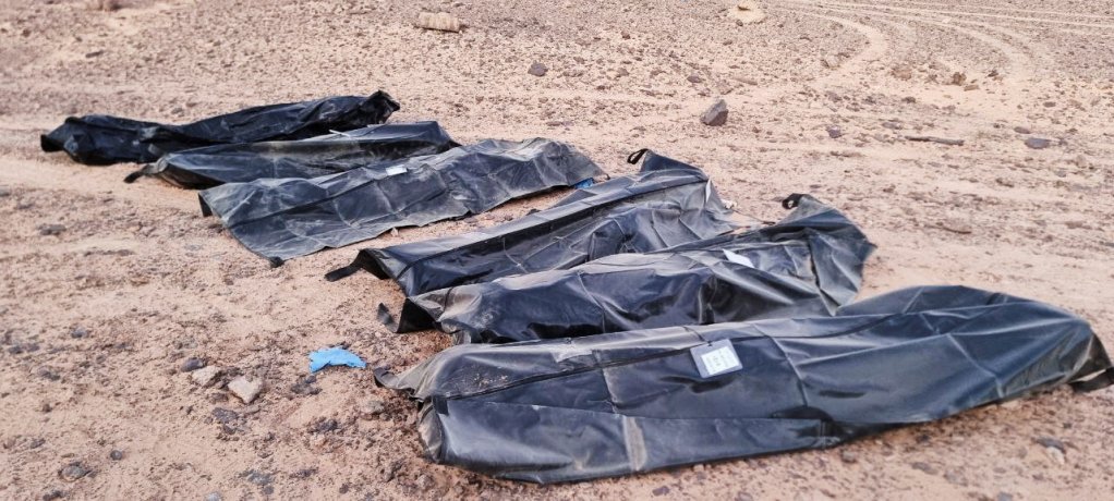 Au moins 93 corps ont été exhumés depuis début février dans le désert libyen. Crédit : Reuters