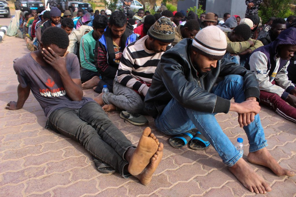 REUTERS/Ayman Sahely | Ce sont 20 000 migrants qui sont aujourd’hui détenus dans des centres de rétention en Libye, selon les ONG (image d'illustration).