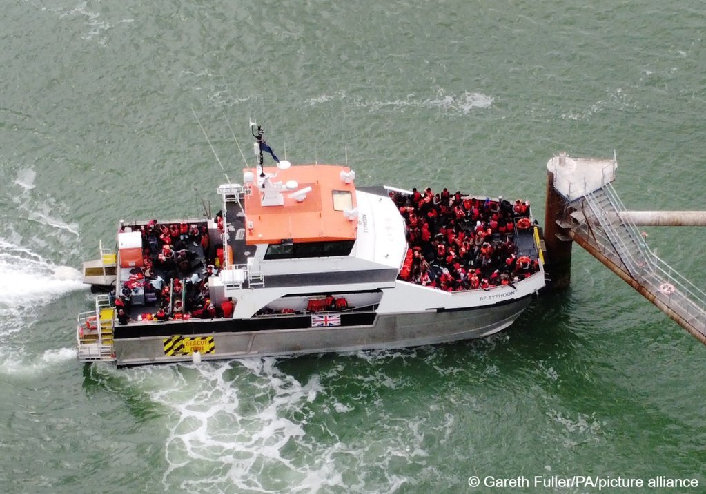 En 2024, près de 37 000 migrants ont traversé la Manche. Crédit : Picture alliance