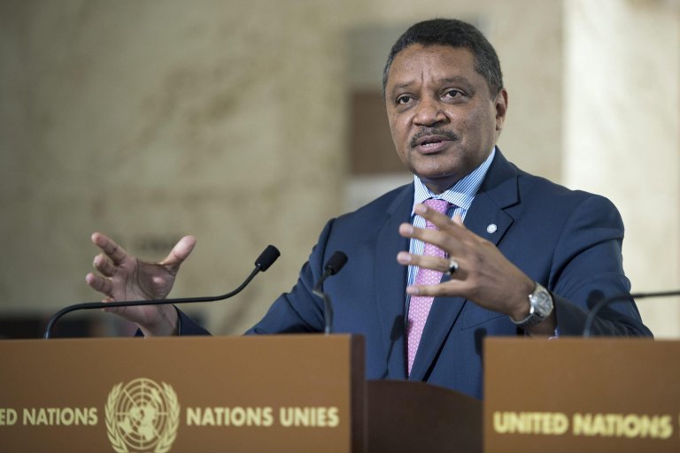  Yacoub El Hillo, United Nations Humanitarian Coordinator for Libya | Photo: EPA/Martial Trezzini