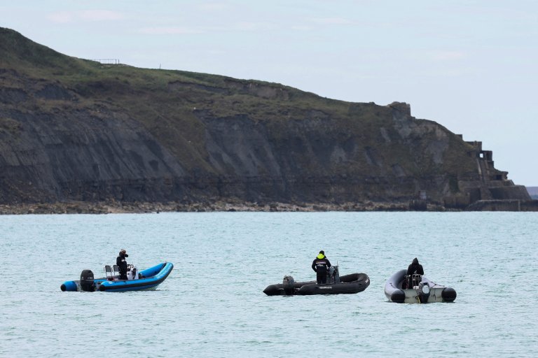 From file: French police patrol the northern French coast at Calais, April 23, 2024 | Photo: Reuters