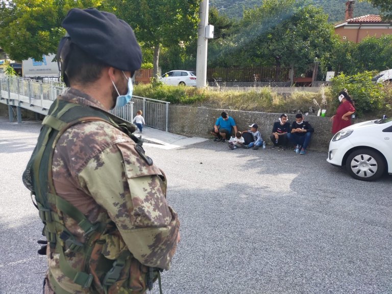 From file: Migrants tracked down in Trieste | Photo: ANSA/Mauro Zocchi