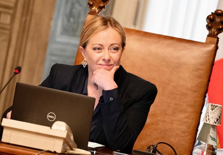 Italy's Prime Minister Giorgia Meloni and her government have declared a state of emergency related to the migrant situation | Photo: Italian government press release